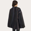Black Wool Over Blazer